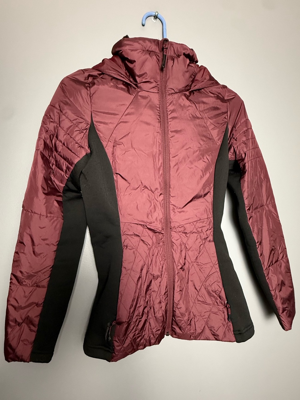 Champion Women's Active Venture Dry Hybrid Quilted Puffer Jacket Sz S